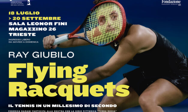 Il nostro Ray Giubilo presenta la mostra “Flying Racquets”