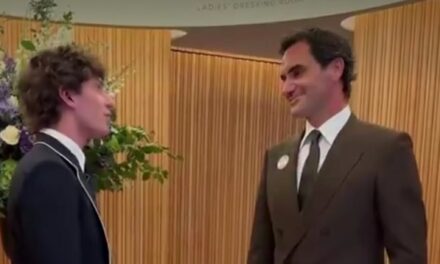 Federer consiglia Kimi Antonelli: “Per il rovescio a due mani chiedi a Sinner” – VIDEO