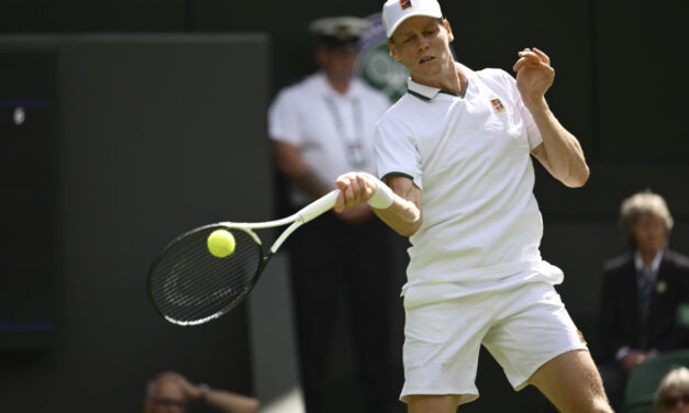 Wimbledon: Sinner sfida il portoghese Borges