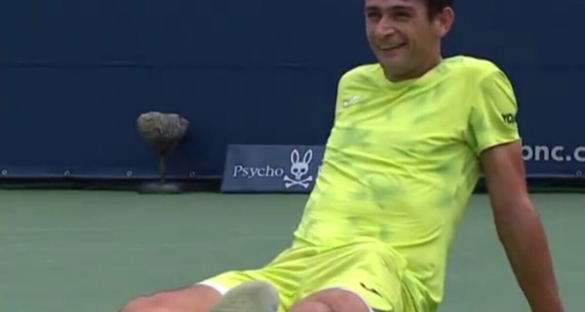 Berrettini Navone sospesa nel primo gioco: la reazione dell’argentino è tutta un programma – VIDEO