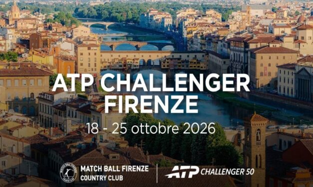 Firenze riabbraccia il grande tennis: un nuovo Challenger dal 18 al 25 ottobre