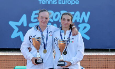 Campionati Under 16: Casalino e Castracani vincono in doppio, oggi le finali di singolare