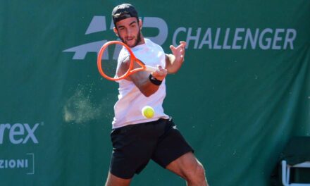 Colpaccio Milev: batte Giustino e la pioggia. Giovedì da 15 match al Banca Mediolanum Florence Open