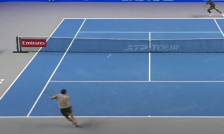 Musetti show a Vienna: un grandissimo rovescio vale il break contro Tiafoe – VIDEO